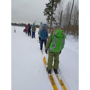 Научно-популярная лекция «Теория и практика лыжного туризма» прошла в клубе «Юные географы и путешественники»